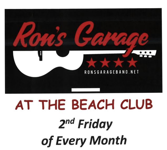 Ron Garage Beach Club – Every 2nd Friday