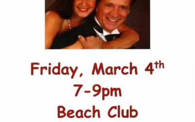 The “HOT PURSUIT” Band Friday, March 4th 7-9 PM Beach Club