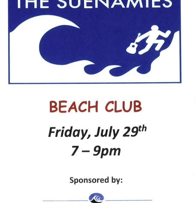 The Suenamies Friday July 29th 7:00 PM – 9:00 PM