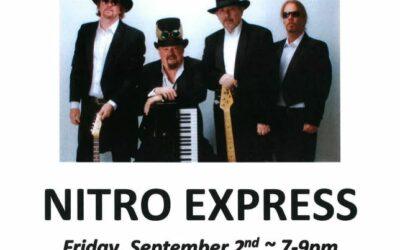 Nitro Express Sept. 2nd 7-9PM