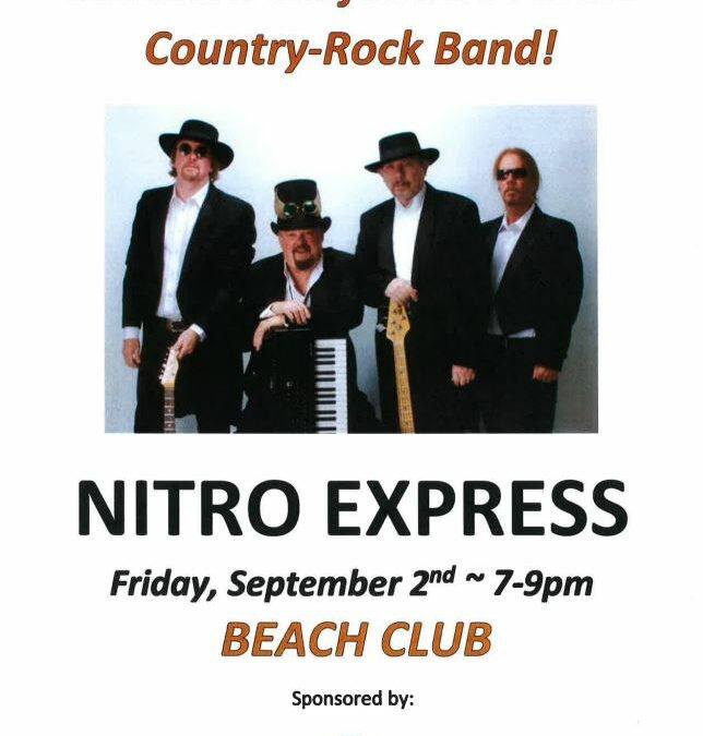 Nitro Express Sept. 2nd 7-9PM