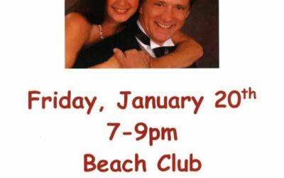 The “HOT PURSUIT” Band Friday, January 20th 7-9pm Beach Club