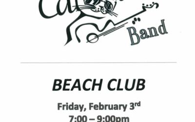 The New Catillacs Band Friday February 3rd 7:00 – 9:00 pm