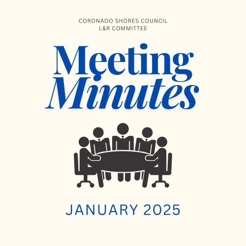 January 2025 L&R Meeting Minutes