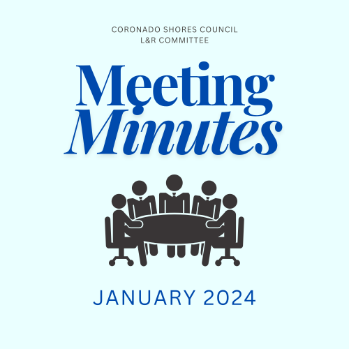 January 2024 Minutes
