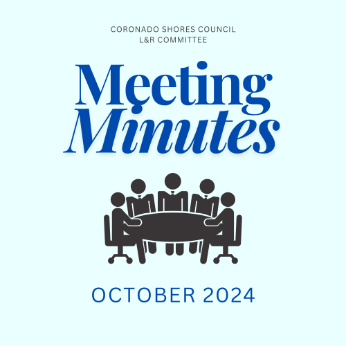 October 2024 Minutes