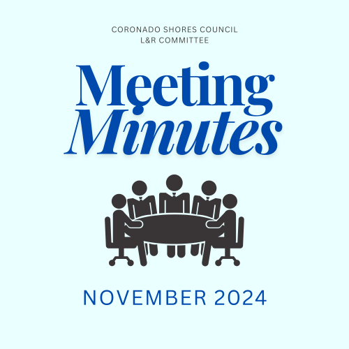 November 2024 Minutes