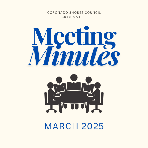 March 2025 L&R Meeting Minutes